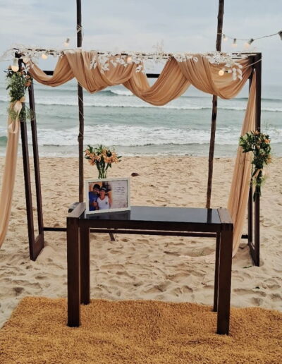 Decoração para Casamento na Praia em Bertioga